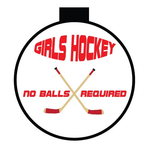 Party Puck Girls Hockey No Balls Required - A container that looks like a hockey Puck, Birthday Favor, Wedding  Favor, Custom Hockey Puck